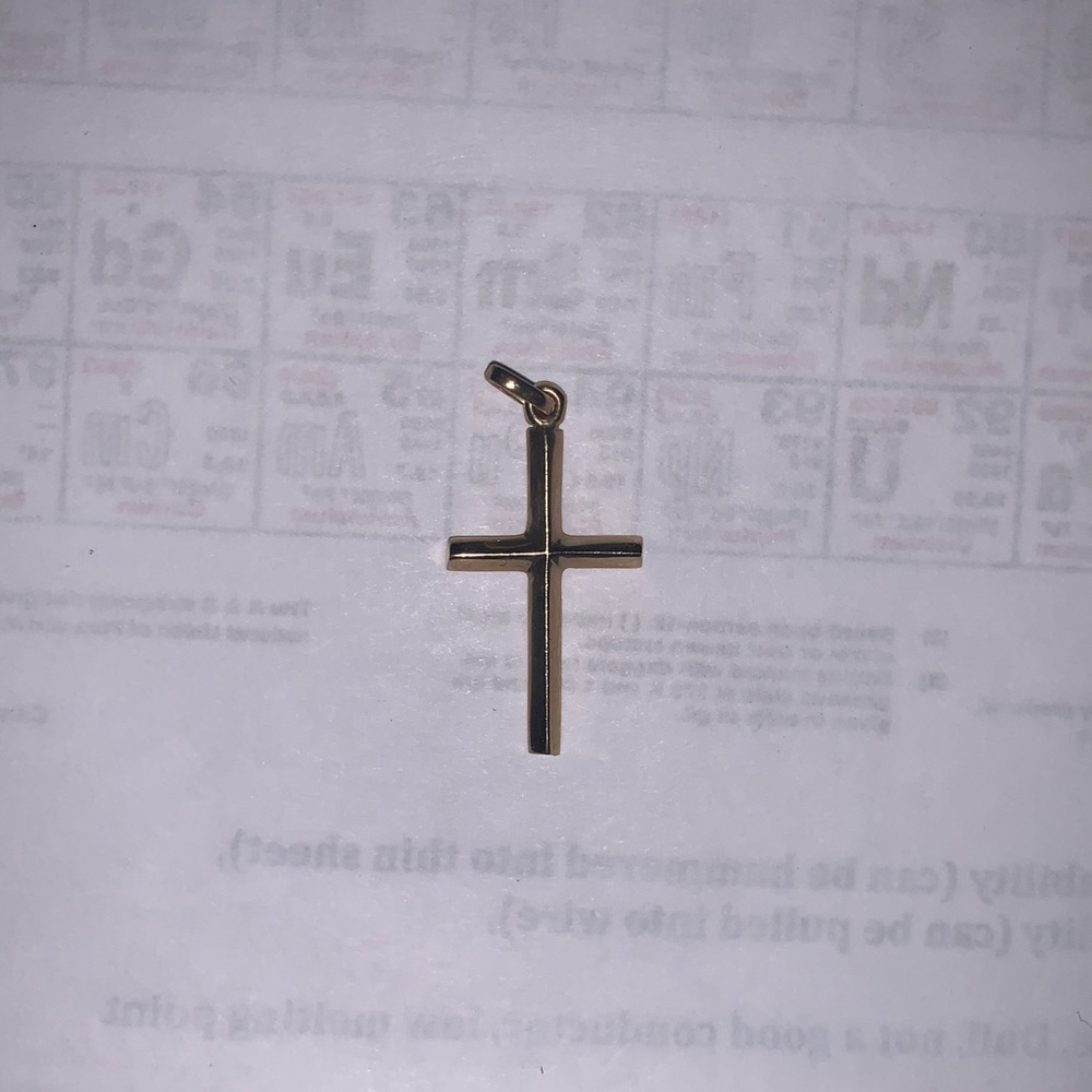 Tiffany and Co. 14k gold charm
